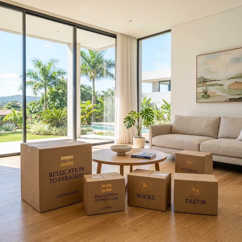 Relocation — Llegada organizada, vivienda y adaptación.